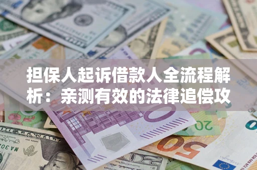 武汉担保人起诉借款人全流程解析：亲测有效的法律追偿攻略