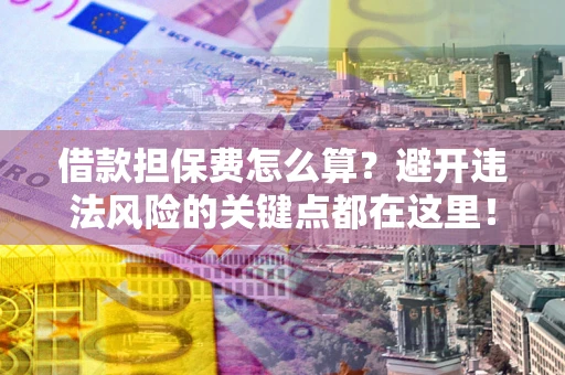 武汉借款担保费怎么算？避开违法风险的关键点都在这里！