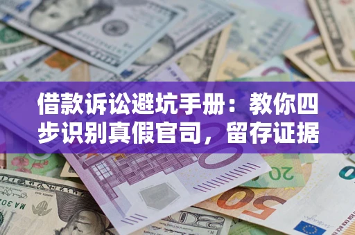 武汉借款诉讼避坑手册：教你四步识别真假官司，留存证据不踩雷