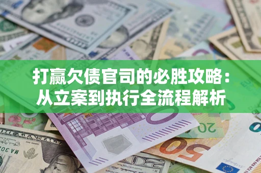 武汉打赢欠债官司的必胜攻略：从立案到执行全流程解析