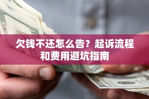 武汉欠钱不还怎么告?起诉流程和费用避坑指南 武汉欠钱不还怎么告?起诉流程和费用避坑指南