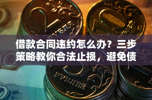 武汉借款合同违约怎么办？三步策略教你合法止损，避免债务危机升级